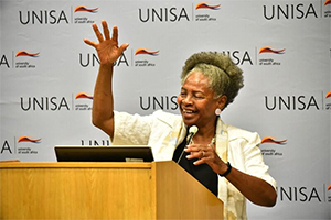 Prof Olga Makhubela-Nkondo, Unisa's first Dean of Students